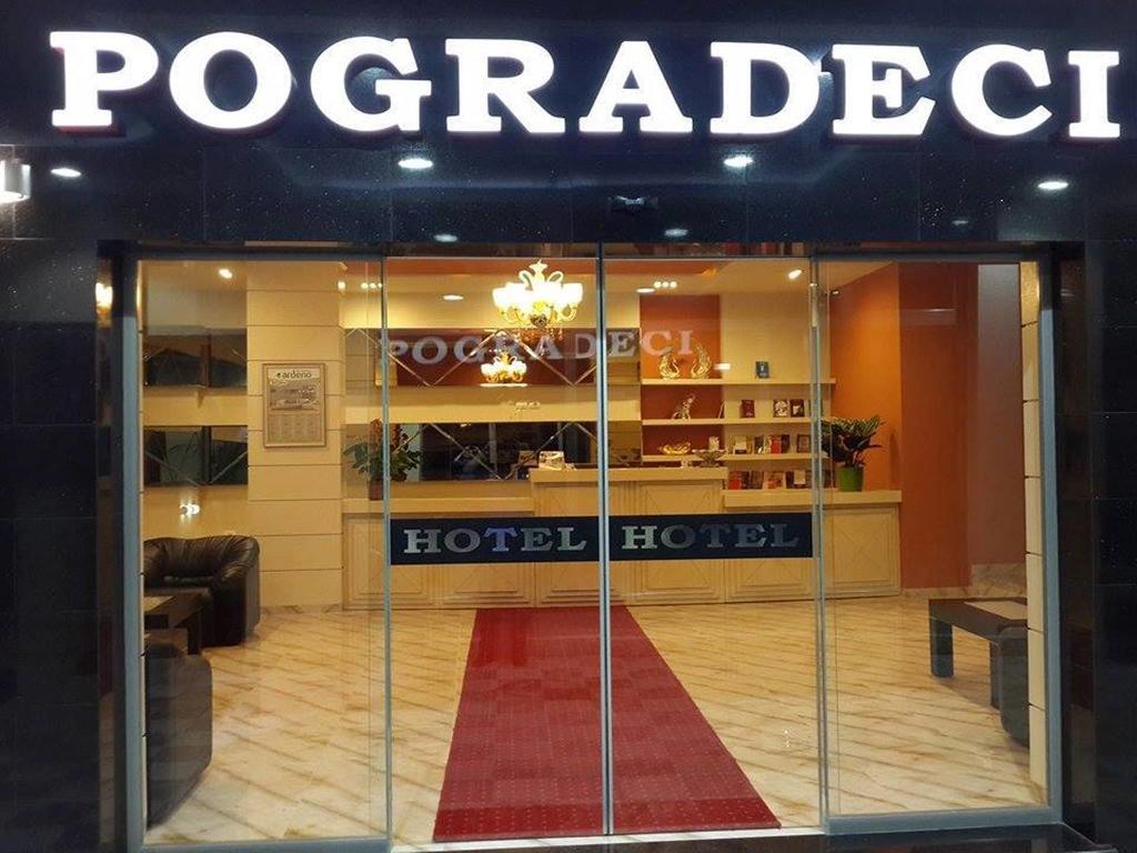 Hotel Pogradeci Bagian luar foto