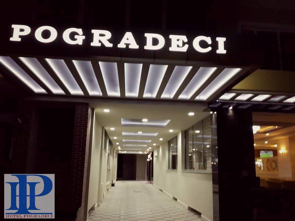 Hotel Pogradeci Bagian luar foto