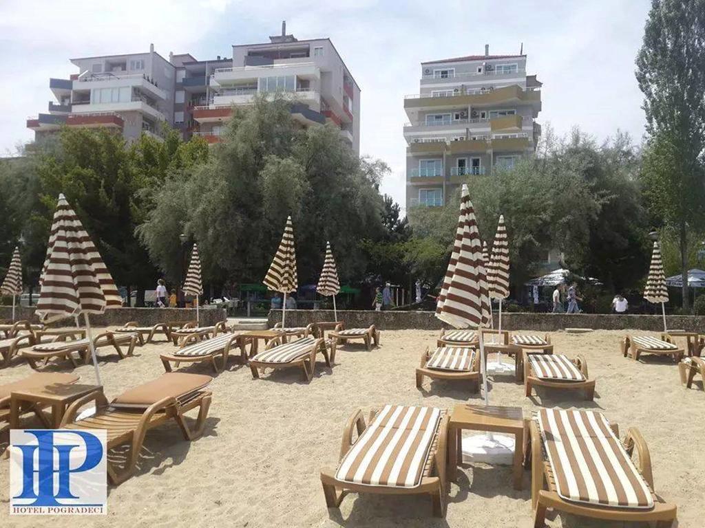 Hotel Pogradeci Bagian luar foto