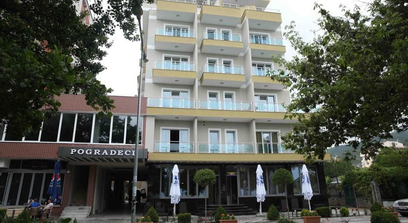 Hotel Pogradeci Bagian luar foto